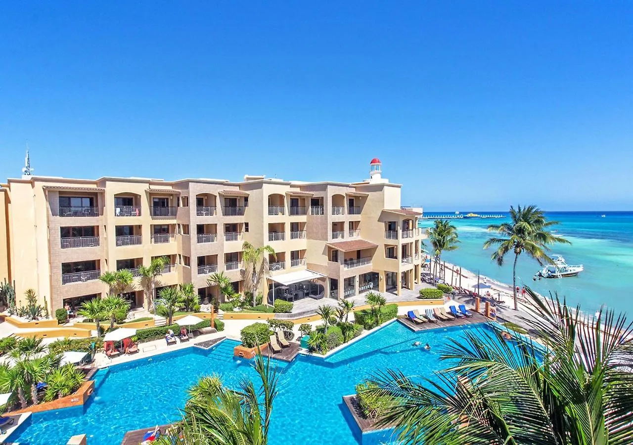 Condo Surf 301 - Luxury Oceanview Beachfront With Gym - At El Faro Condos Playa del Carmen Holiday home